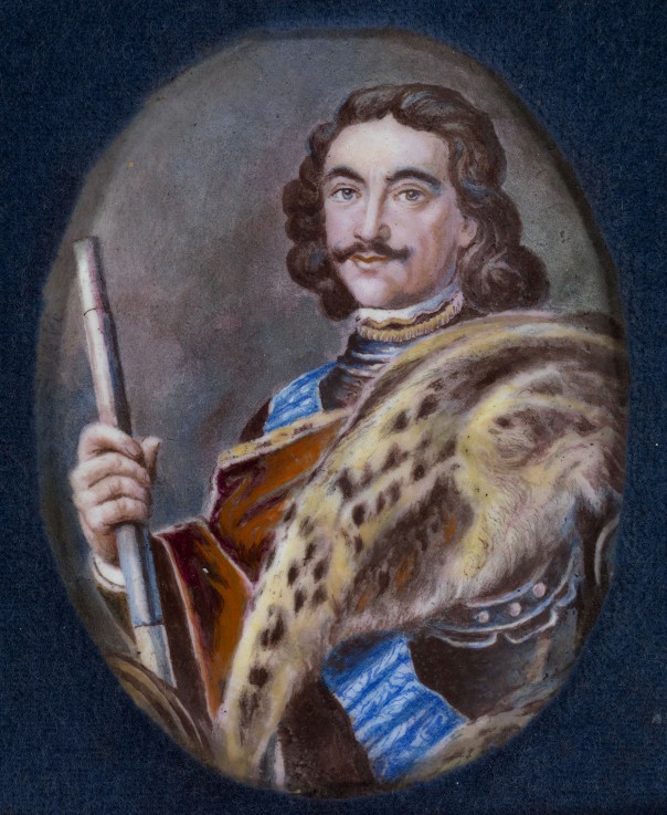 Portrait of Emperor Peter I the Great (1672-1725) a Unbekannter Künstler