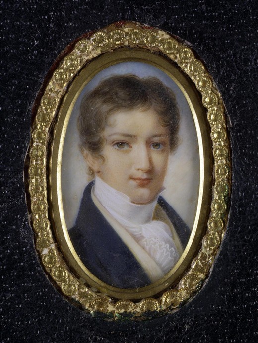 Portrait of Prince Dmitry Petrovich Volkonsky (1805-1859) a Unbekannter Künstler