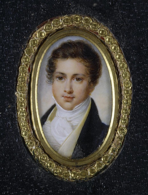 Portrait of Prince Grigory Petrovich Volkonsky (1776-1852) a Unbekannter Künstler