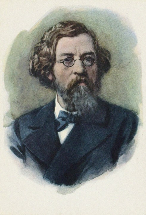 Portrait of Nikolay Chernyshevsky (1828-1889) a Unbekannter Künstler