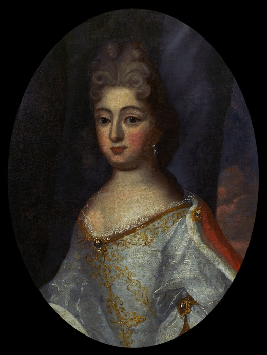 Portrait of Theresa Kunegunda Sobieska (1676-1730) a Unbekannter Künstler