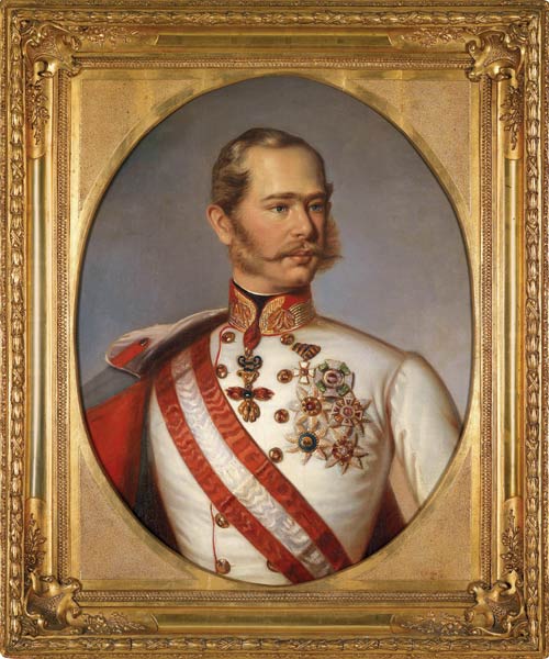 Portrait of Franz Joseph I of Austria - Unbekannter Künstler