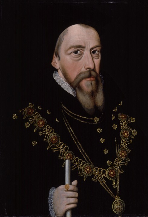 William Cecil, 1st Baron Burghley (1521-1598) a Unbekannter Künstler