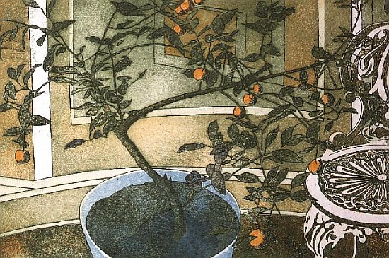 Orange Tree (print)  a Valerie  Daniel