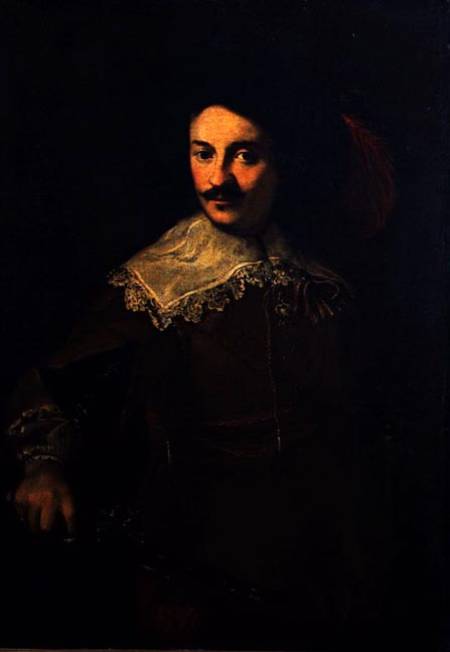 Self Portrait with a Pistol a Ventura di Arcangelo Salimbeni