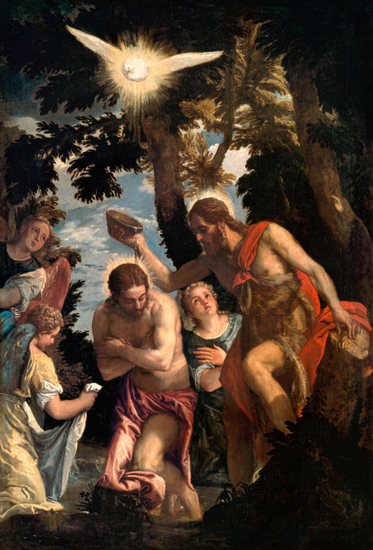 P.Veronese / Jesus Babtims a Veronese, Paolo (Paolo Caliari)