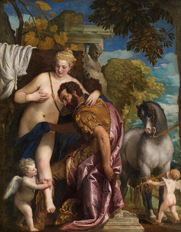 Mars and Venus United by Love a Veronese, Paolo (Paolo Caliari)