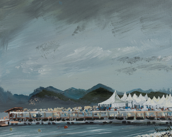 Cannes Film Festival tents a Vincent Alexander Booth