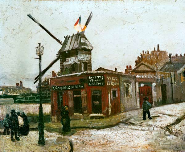 Il mulino "Le radet" a Vincent Van Gogh