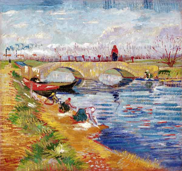 Pont de Gleize at Arles a Vincent Van Gogh