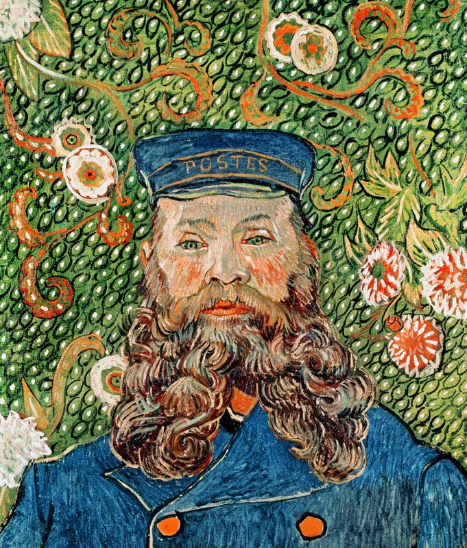 Ritratto del postino Joseph Roulin a Vincent Van Gogh