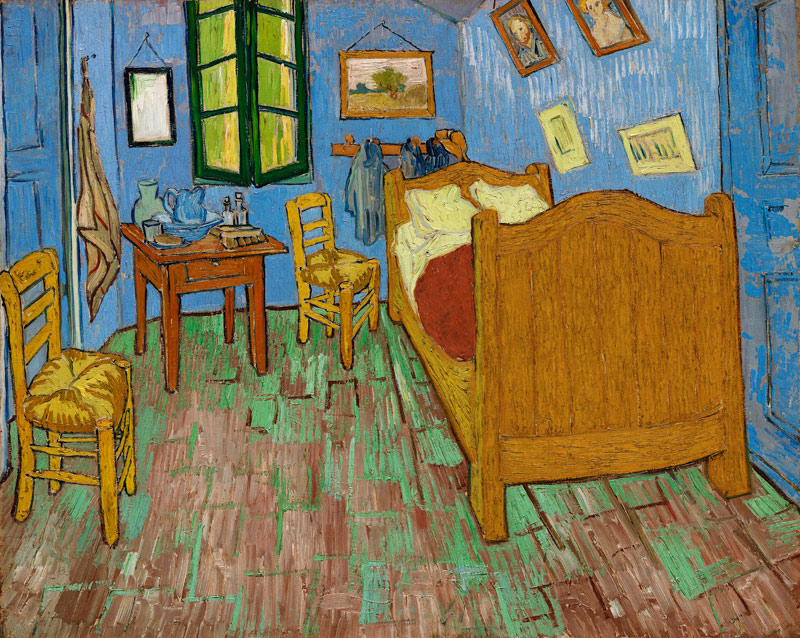 La camera di Van Gogh ad Arles a Vincent Van Gogh