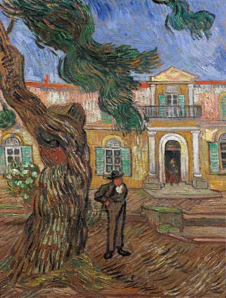 St. Paul's Hospital, St Remy a Vincent Van Gogh