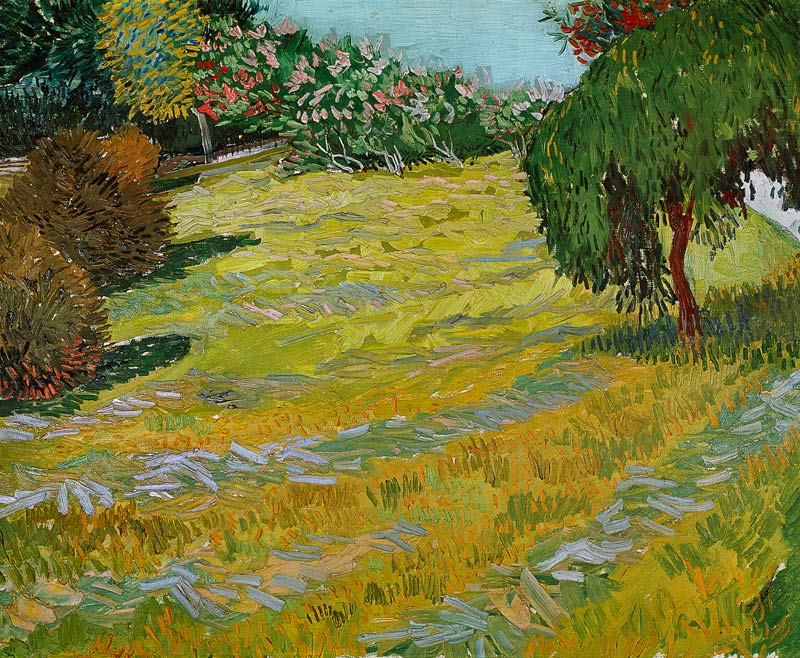 Field in Sunlight a Vincent Van Gogh