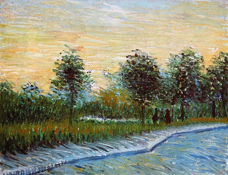 Way in the park Voyer this ' Argenson a Vincent Van Gogh