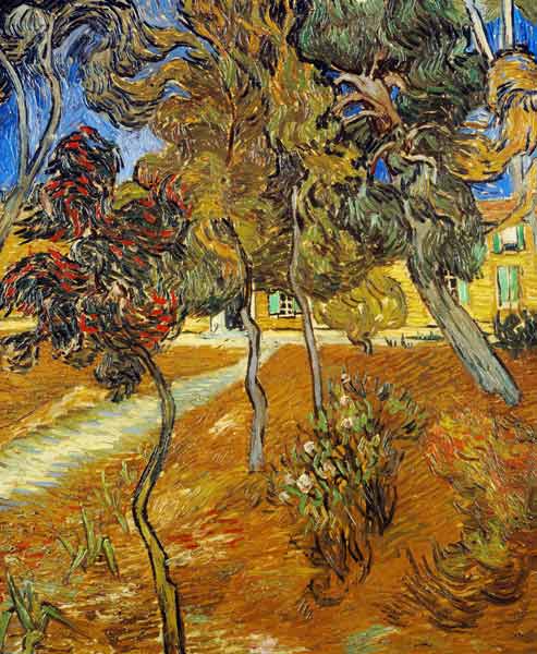 Garden of St. Paul's Hospital a Vincent Van Gogh
