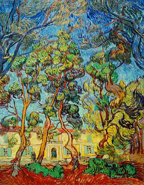 V.van Gogh, Hospital at Saint-Rémy a Vincent Van Gogh