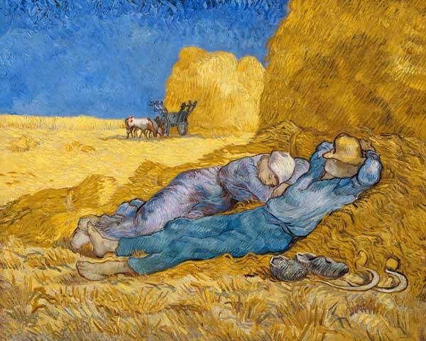 La meridiana o la siesta a Vincent Van Gogh