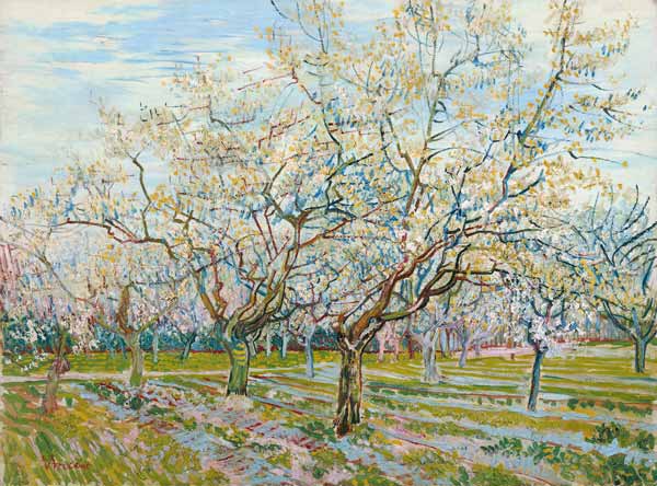 Il frutteto bianco a Vincent Van Gogh
