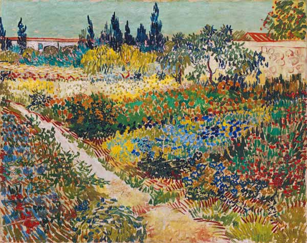 Il giardino ad Arles a Vincent Van Gogh