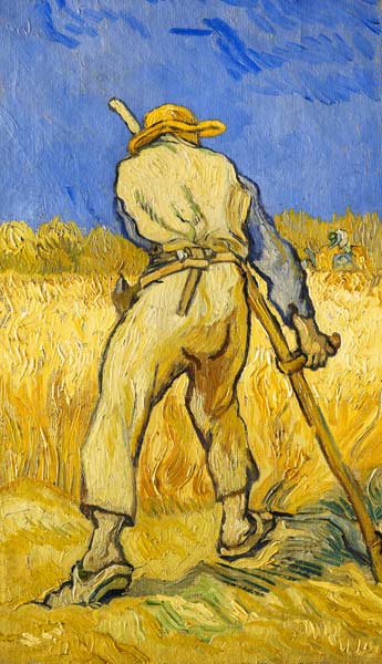 Il falciatore a Vincent Van Gogh