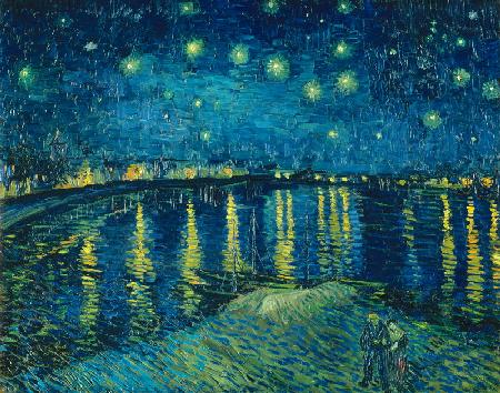Notte stellata sul Rodano - Vincent Van Gogh