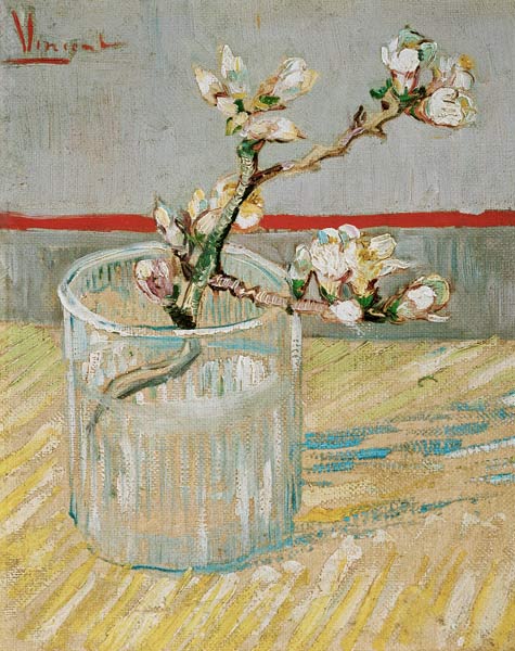 Ramo di mandorle fiorito a Vincent Van Gogh