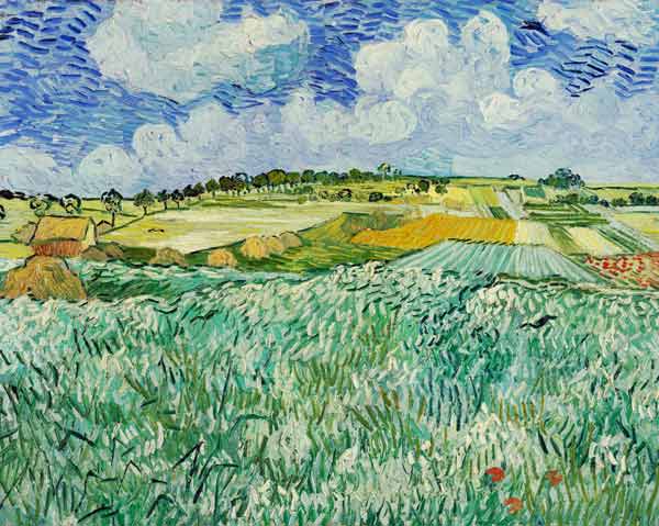 La piana di Auvers a Vincent Van Gogh
