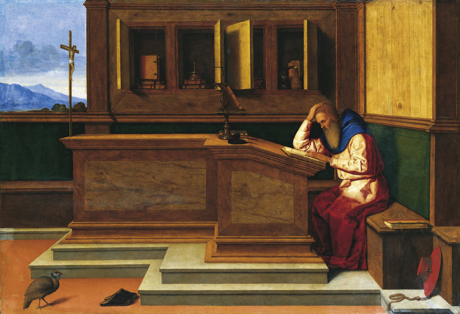 Saint Jerome in His Study - Vincenzo Catena