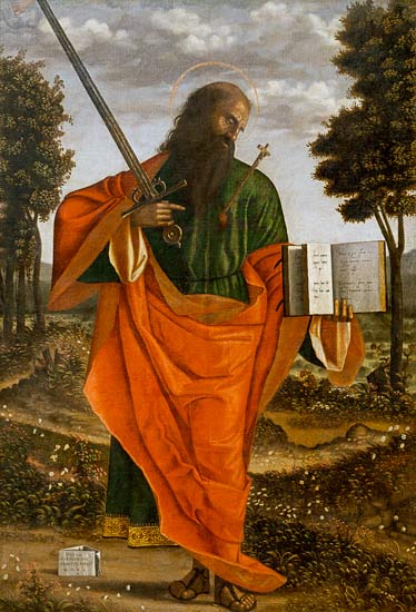 V.Carpaccio / Apostle Paul / 1520 a Vittore Carpaccio