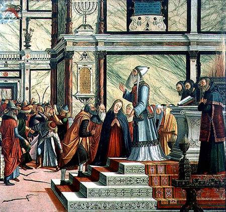Wedding of the Virgin, oil on canvas a Vittore Carpaccio