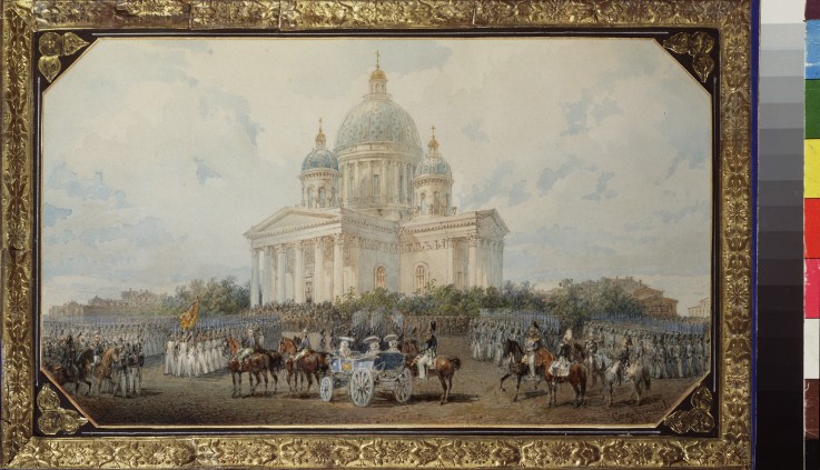 Review at the Saint Isaac's Cathedral in Saint Petersburg a Wassili Sadownikow