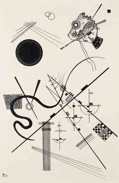 Senza titolo (disegno 4) a Wassily Kandinsky