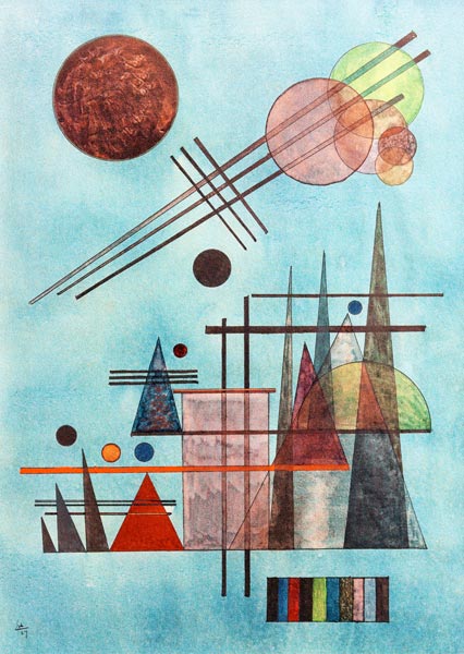 Across and Up a Wassily Kandinsky