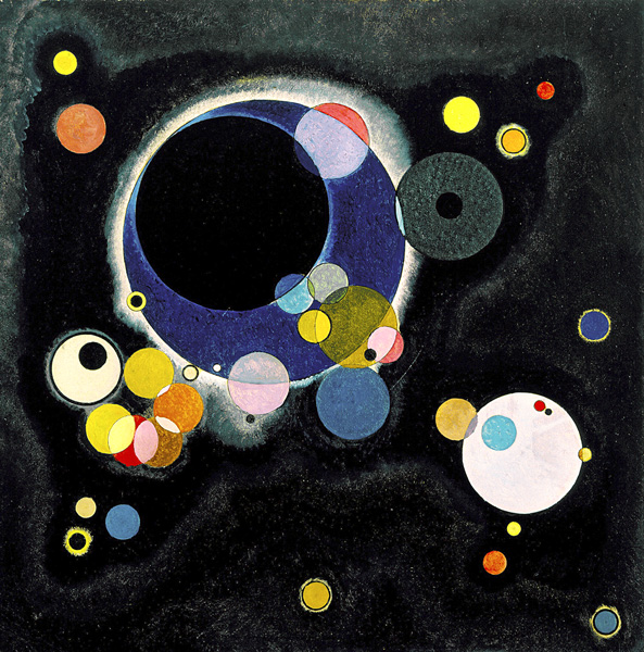 Sketch for Several Circles a Wassily Kandinsky