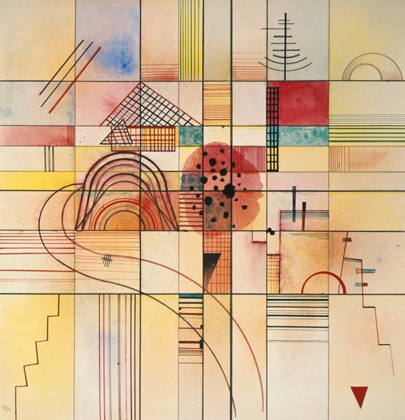 Varied rectangles a Wassily Kandinsky