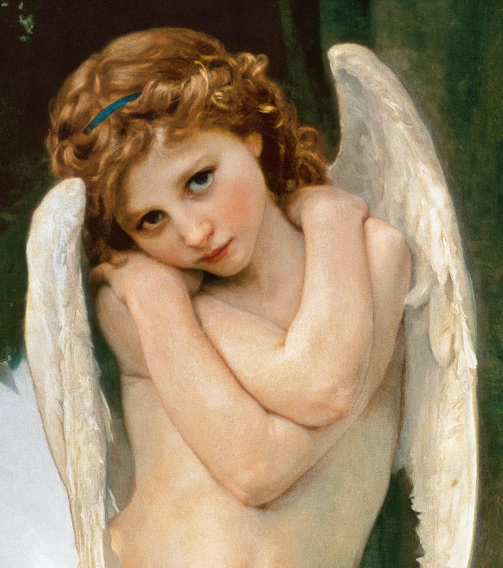 Cupidon detail a William Adolphe Bouguereau