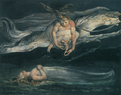 The compassion end of the string for Dante's divine comedy a William Blake