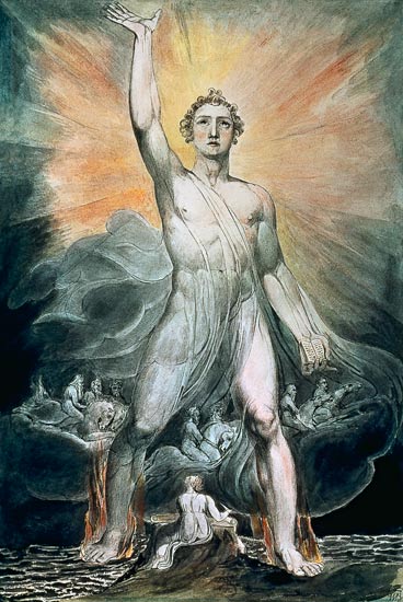 FE/08296 The Angel of Revelation a William Blake