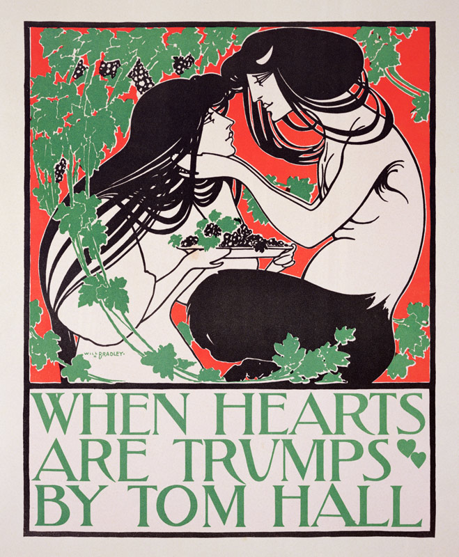 Reproduction of a poster advertising 'Wh - William Bradley