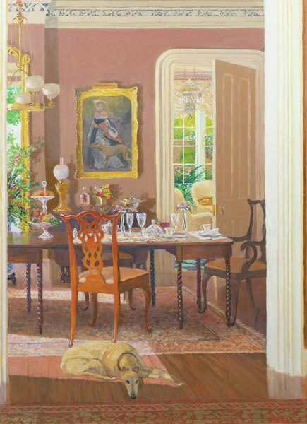 Dining Room (Victorian Style) a William  Ireland