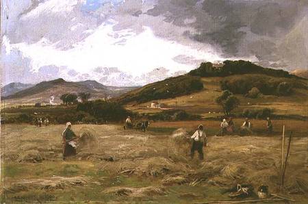 Haymaking a William Manners