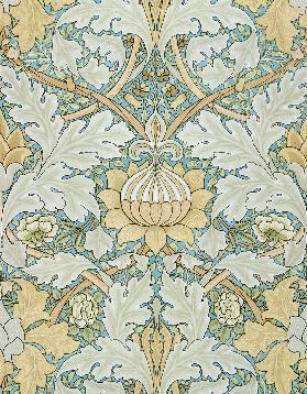 St James's wallpaper, design for St. James's Palace, 1881, manufactured by Morris and Co. Aymer Vall 1881