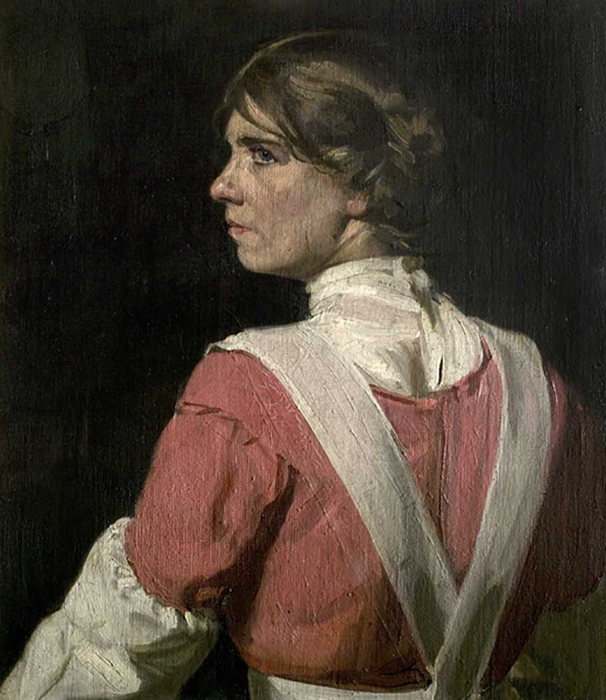 Miss Wish Wynne in the Character of Janet Cannot for the Play The Great Adventurer, 1913 a William Nicholson