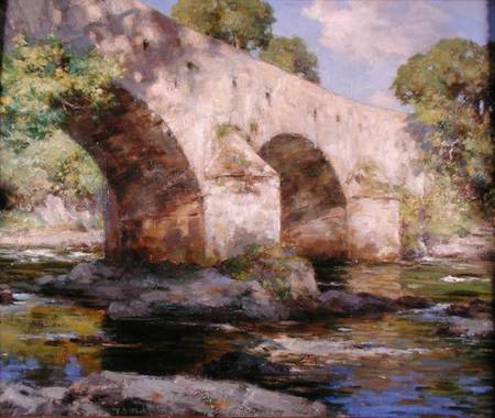 Bridge of Dee, Galloway, Summer a William Stewart MacGeorge