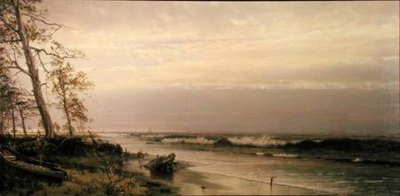 The Coast of New Jersey a William Trost Richards