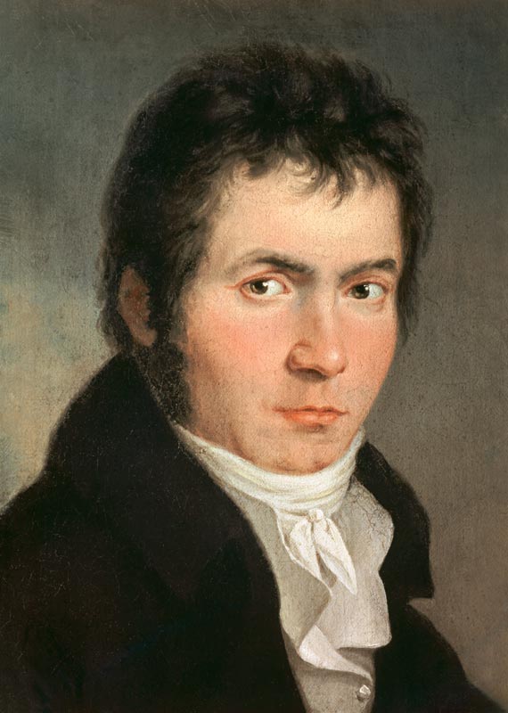 Ludwig van Beethoven (1770-1827) a Willibrord Joseph Mahler
