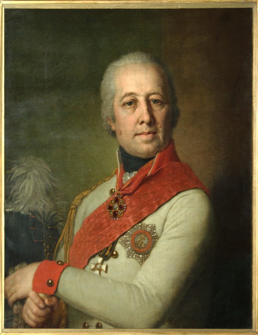Portrait of Ivan Petrovich Dunin a Wladimir Lukitsch Borowikowski