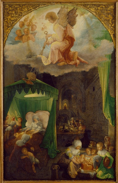 The Nativity of the Virgin a Wolf Huber